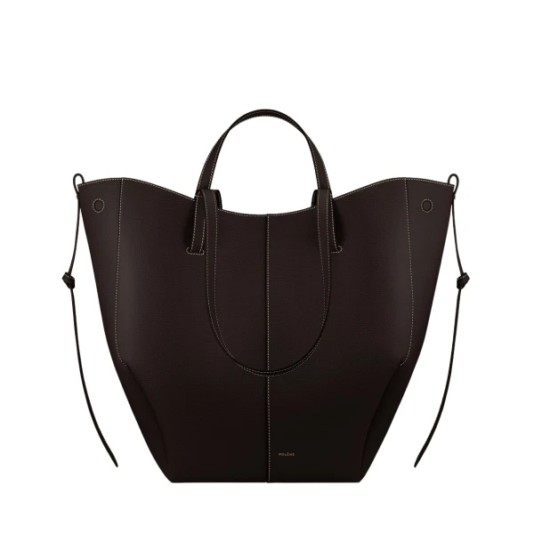 Polene Cyme Tote in Ebony Bag