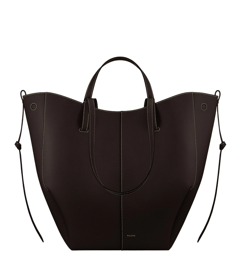 Polene Cyme Tote in Ebony Bag