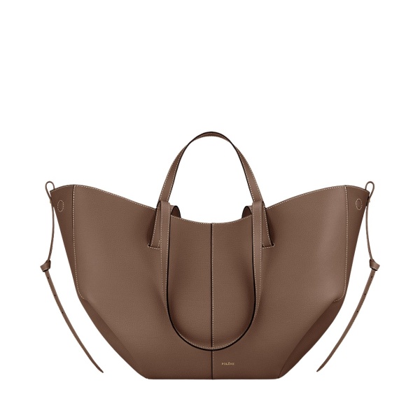 Polène Cyme in Root Cyme in Root - Totes & Top-Handle Bags - Parisian Luxury Leather Bag at Luxury Shoes 