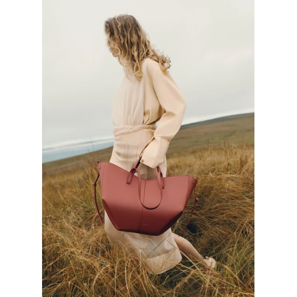 Polene Cyme in Terracotta Bag, view 4
