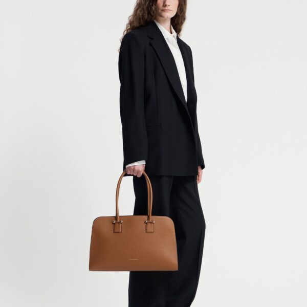 Strathberry Georgia Maxi in Tan, view 9