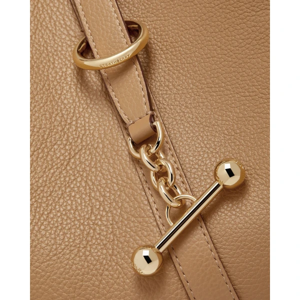 Strathberry Kite Hobo Maxi in Caramel, view 7