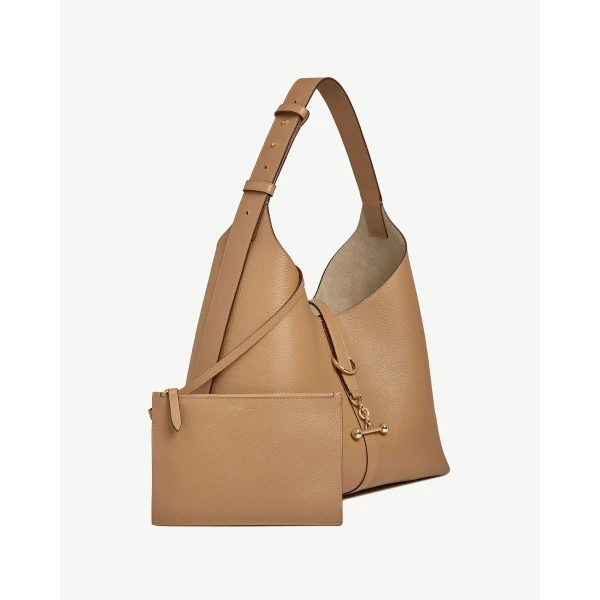 Strathberry Kite Hobo Maxi in Caramel, view 8