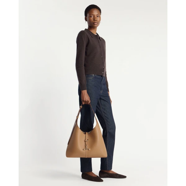 Strathberry Kite Hobo Maxi in Caramel, view 9