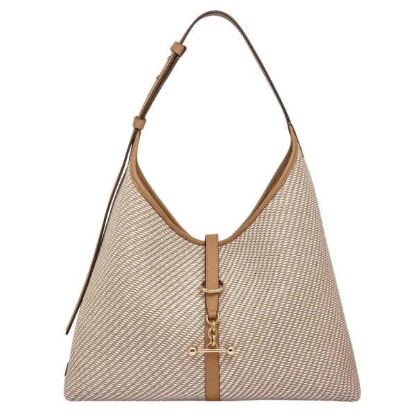 Kite Hobo Maxi in Caramel and Natural Twill