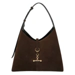 Strathberry Kite Hobo Maxi in Chocolate Suede