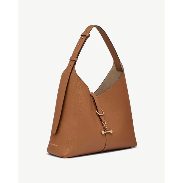 Strathberry Kite Hobo Maxi in Tan, view 3