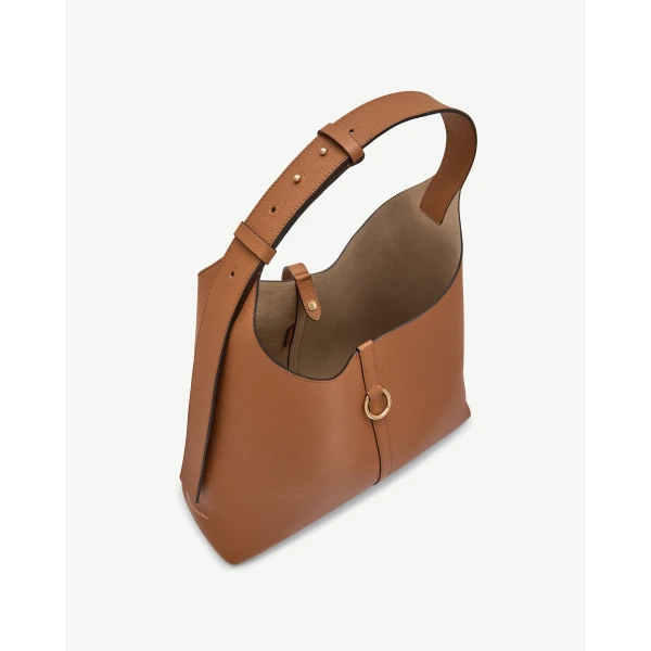 Strathberry Kite Hobo Maxi in Tan, view 5