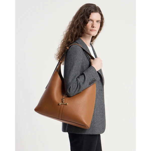 Strathberry Kite Hobo Maxi in Tan, view 9