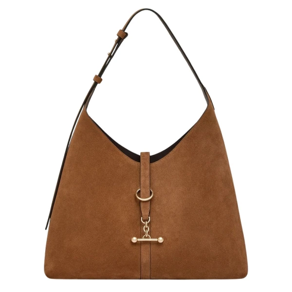 Kite Hobo Maxi in Tan Suede