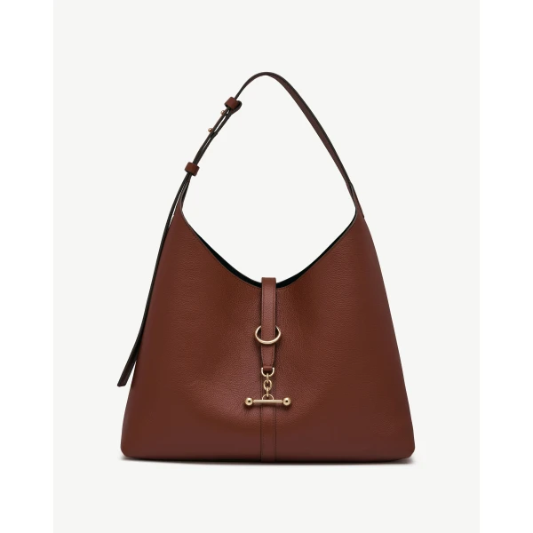 Strathberry Kite Hobo Maxi in Walnut, view 2
