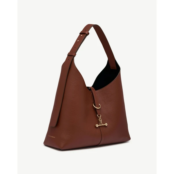 Strathberry Kite Hobo Maxi in Walnut, view 3