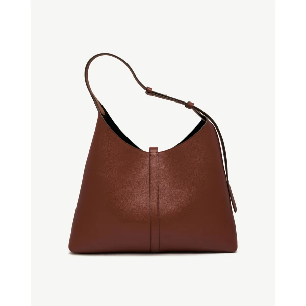 Strathberry Kite Hobo Maxi in Walnut, view 4