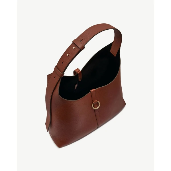 Strathberry Kite Hobo Maxi in Walnut, view 5