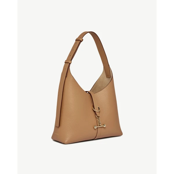 Strathberry Kite Hobo in Caramel, view 3