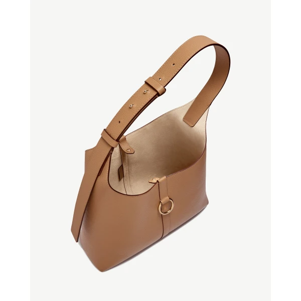 Strathberry Kite Hobo in Caramel, view 5