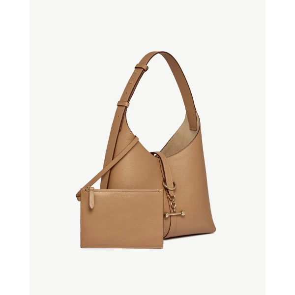 Strathberry Kite Hobo in Caramel, view 8