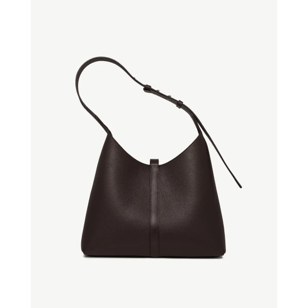 Strathberry Kite Hobo in Espresso, view 4