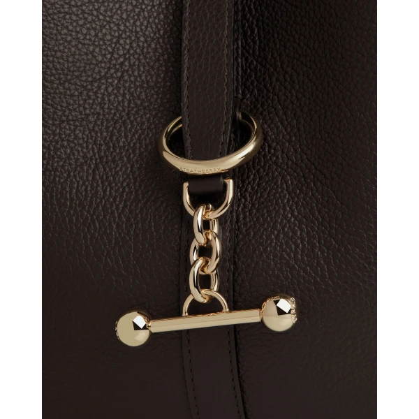 Strathberry Kite Hobo in Espresso, view 6