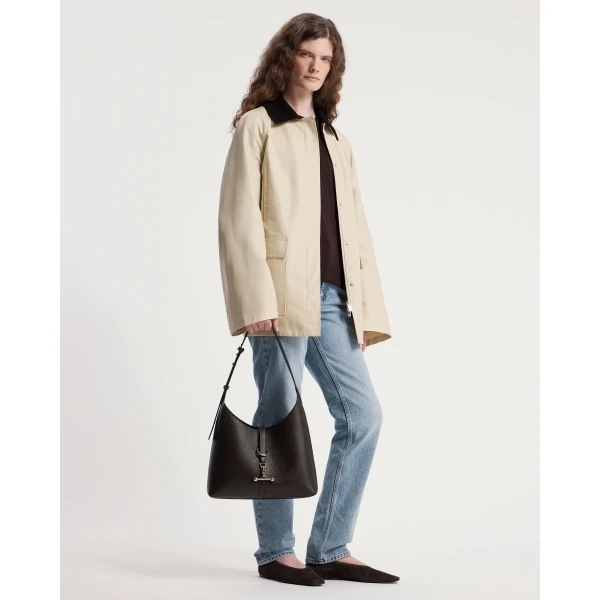 Strathberry Kite Hobo in Espresso, view 8