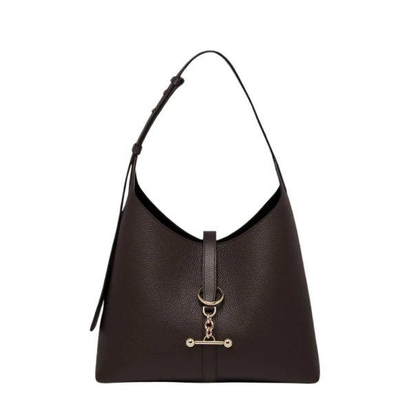 Strathberry Kite Hobo in Espresso