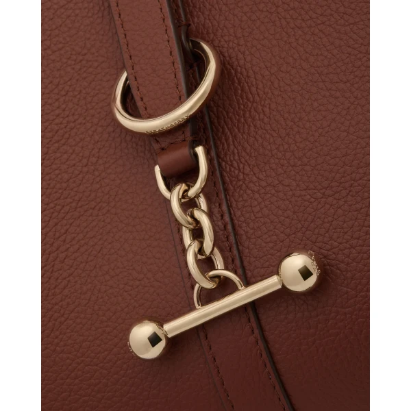 Strathberry Kite Hobo in Walnut, view 6