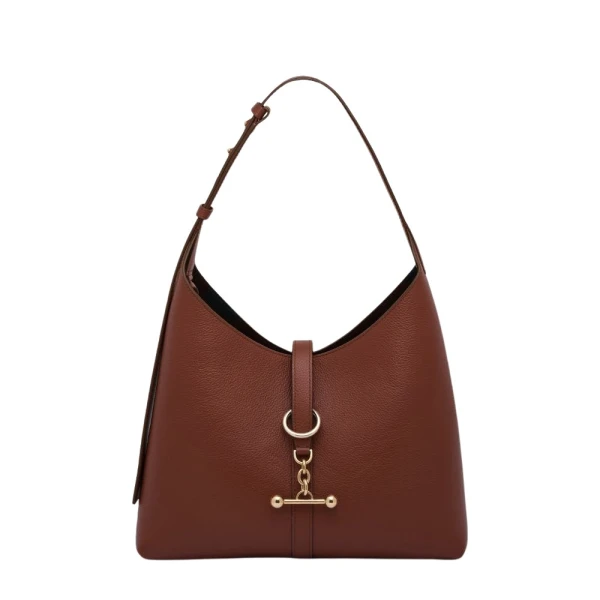 Strathberry Kite Hobo in Walnut