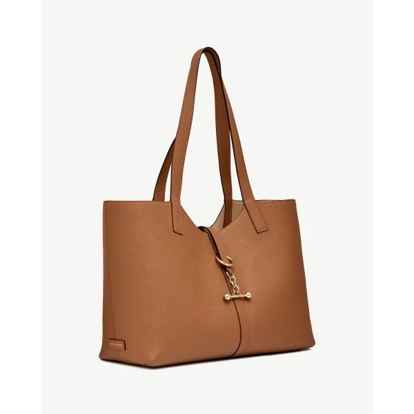 Strathberry Kite Tote in Tan, view 3