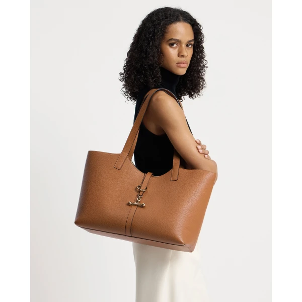 Strathberry Kite Tote in Tan, view 8