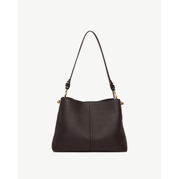 Strathberry Lana Hobo in Espresso, view 2