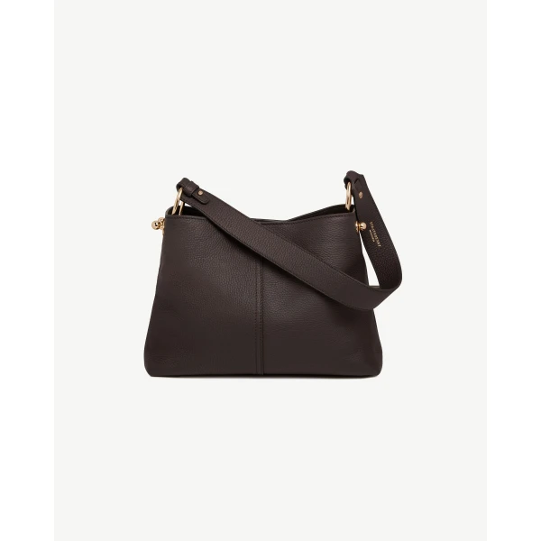 Strathberry Lana Hobo in Espresso, view 4