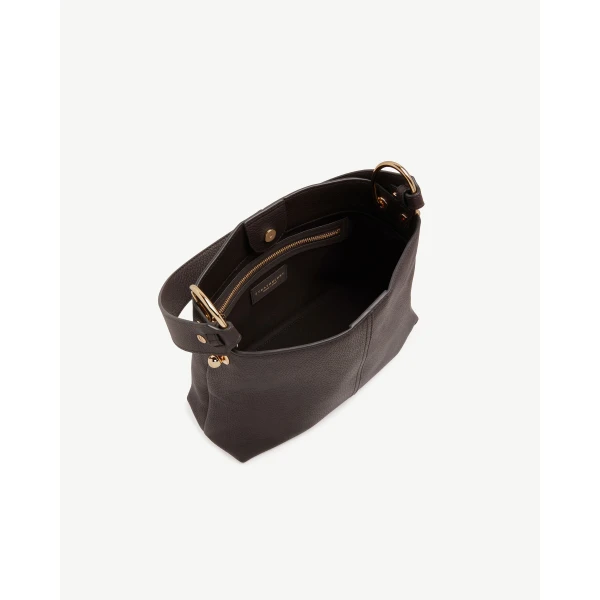 Strathberry Lana Hobo in Espresso, view 6