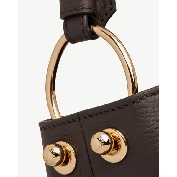 Strathberry Lana Hobo in Espresso, view 7