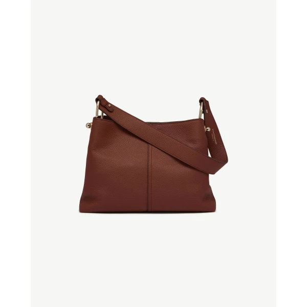 Strathberry Lana Hobo in Walnut, view 4