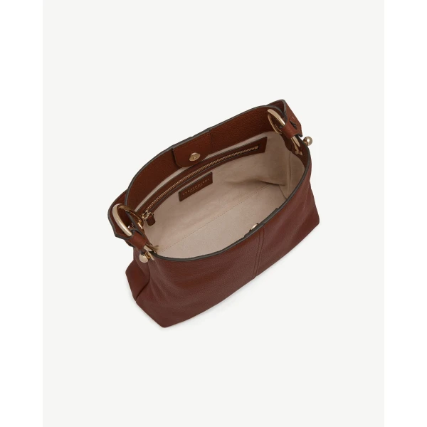 Strathberry Lana Hobo in Walnut, view 5