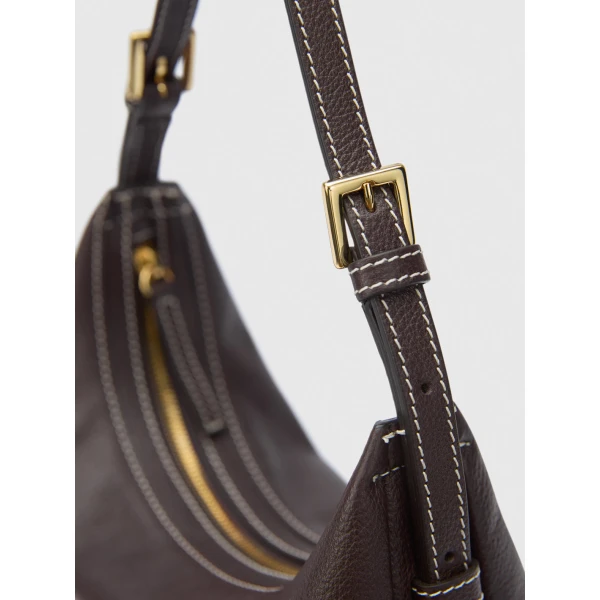 ATP Atelier Liveri in Walnut Hobo Bag, view 3