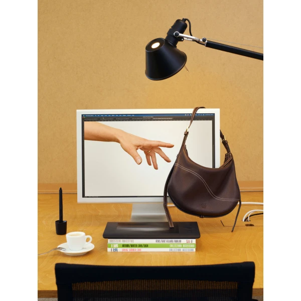 ATP Atelier Liveri in Walnut Hobo Bag, view 6