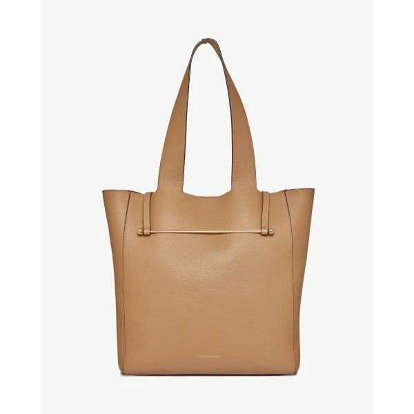 Strathberry Melody Tote in Caramel, view 2