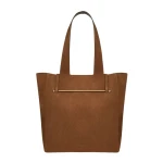 Strathberry Melody Tote in Tan Suede