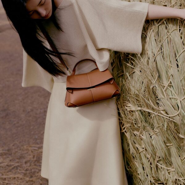 Polene Mokki Mini in Camel Bag, view 2