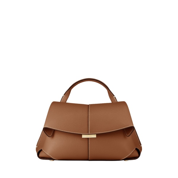 Polène Mokki Mini in Camel Mokki Mini in Camel - Mini Bags - Parisian Luxury Leather Bag at Luxury Shoes 