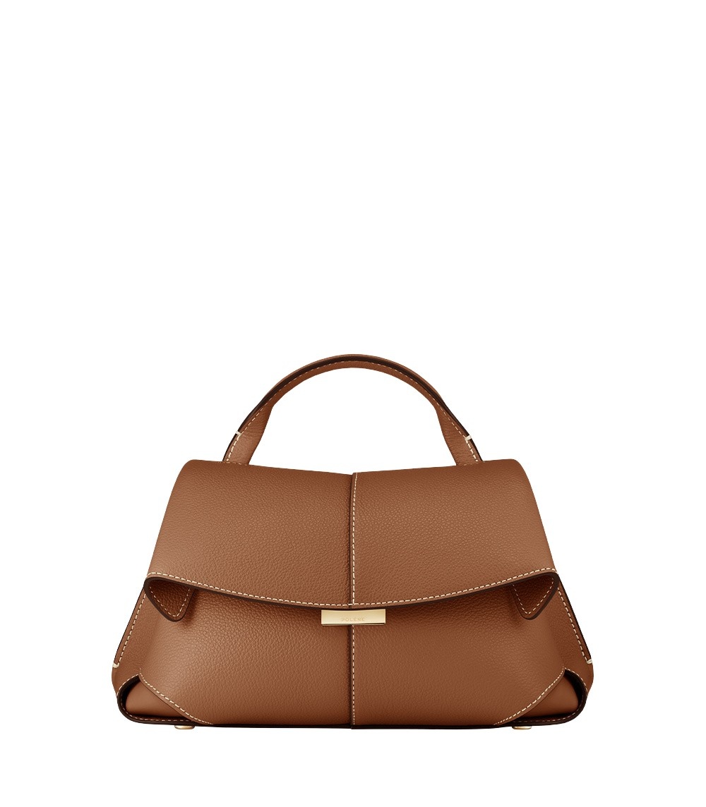 Polène Mokki Mini in Camel Mokki Mini in Camel - Mini Bags - Parisian Luxury Leather Bag at Luxury Shoes 