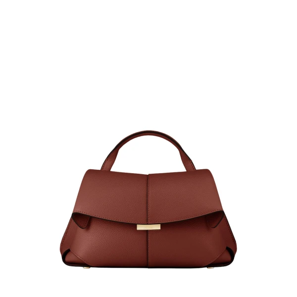 Polene Mokki Mini in Red Clay Bag