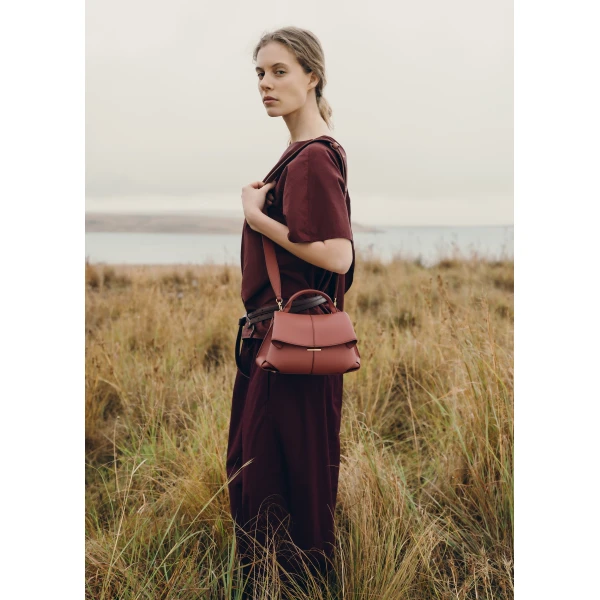 Polene Mokki Mini in Terracotta Bag, view 3