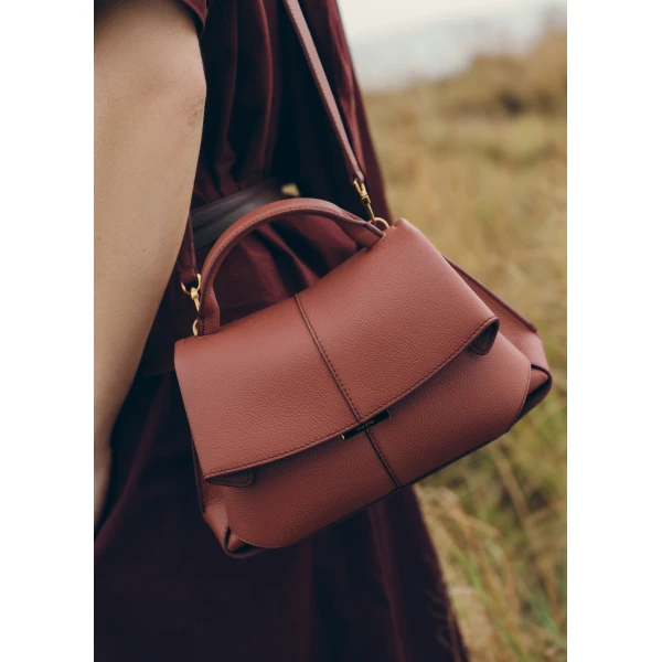 Polene Mokki Mini in Terracotta Bag, view 4