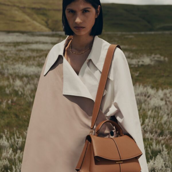 Polene Mokki in Camel Bag, view 4