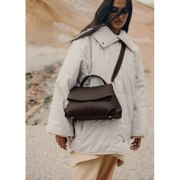 Polene Mokki in Ebony Bag, view 2