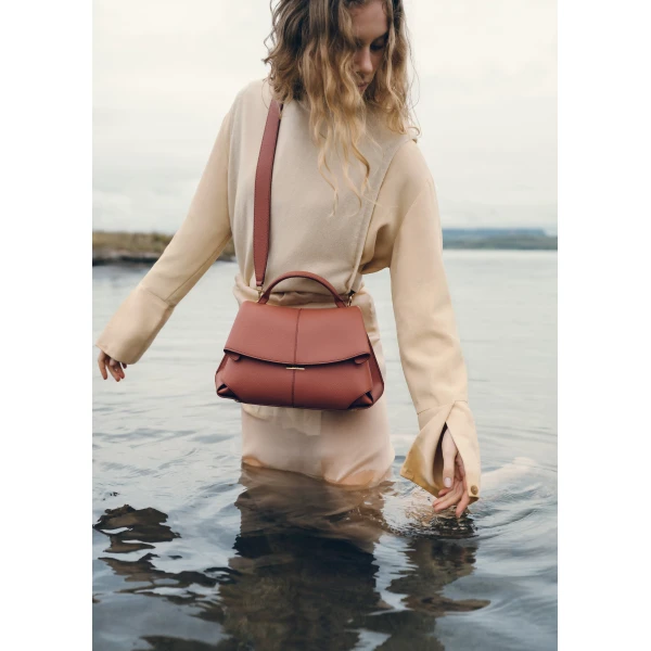 Polene Mokki in Terracotta Bag, view 2