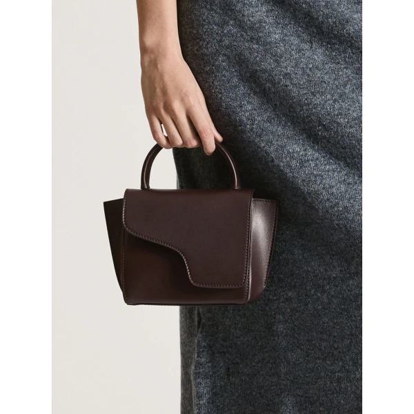 ATP Atelier Montalcino in Walnut Mini Handbag, view 3