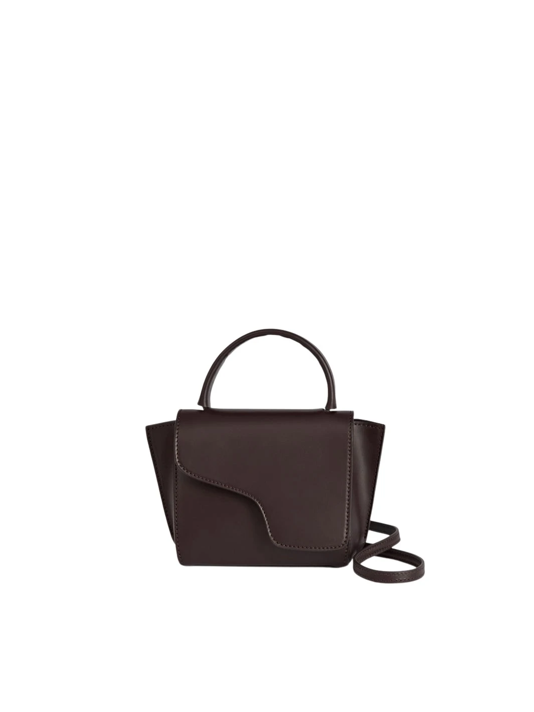 Brown-Montalcino-in-Walnut86181_nobg ATP Atelier Montalcino in Walnut Mini Handbag